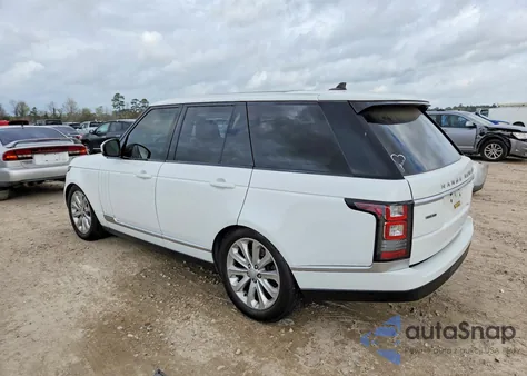 2016 Land Rover Range Rover Hse z USA, uszkodzony, nr VIN SALGS2KF9GA299569